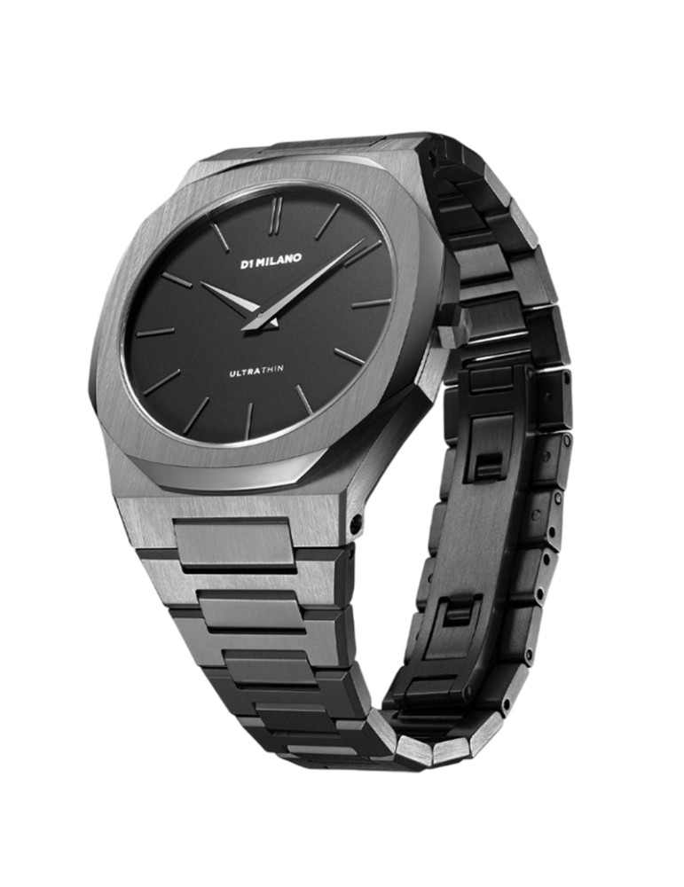 D1 Milano Watch - Re_Gun - Grey - Light Gun - 40mm - Black -UTBJ41