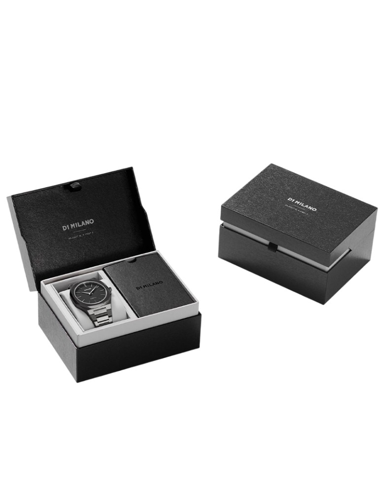 D1 Milano Watch - Re_Gun - Grey - Light Gun - 40mm - Black -UTBJ41