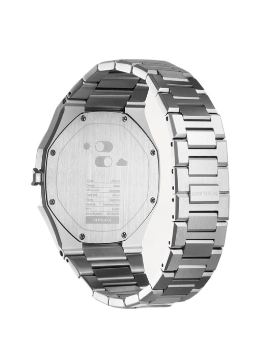 Orologio D1 Milano - Silver - 40mm -  Quadrante Fotocromatico - UTBJ43