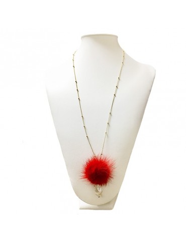 Collana Etnò con Perla da Donna - 0