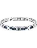Maserati Bracelet - Iconic - Blue Elements - Black Trident -JM225AVD87