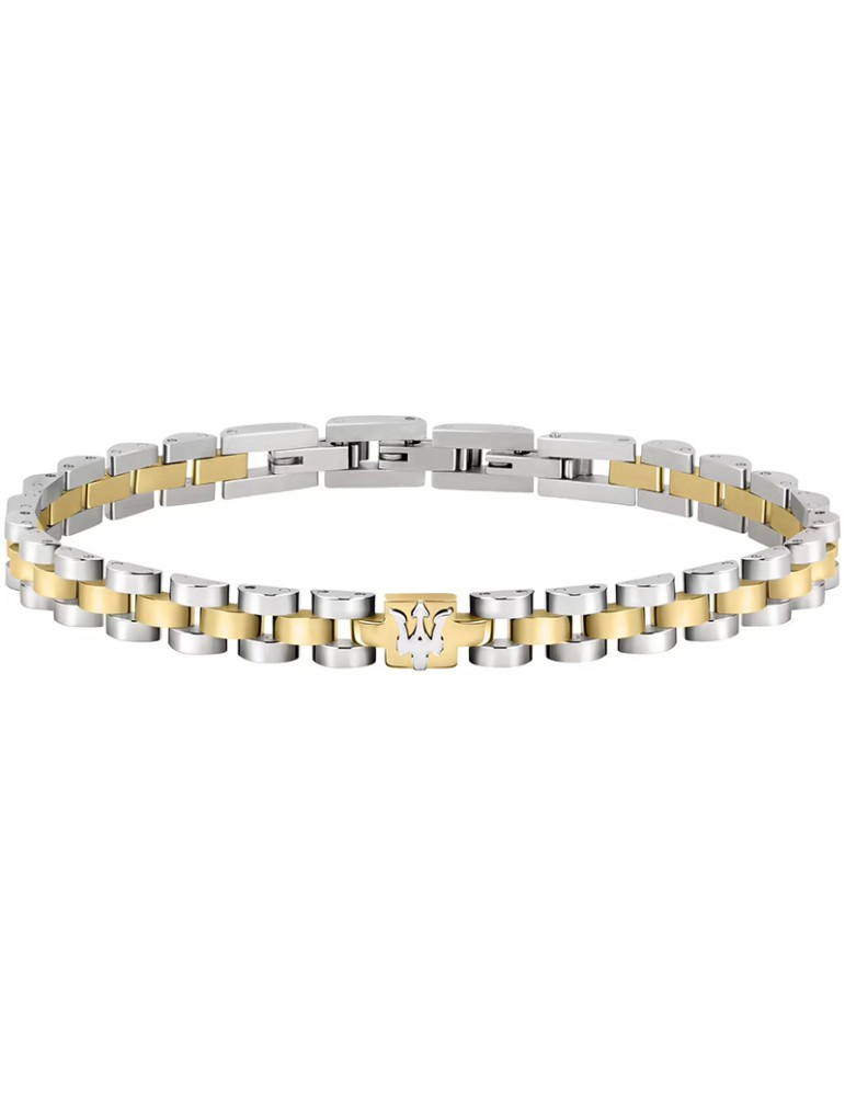 Bracciale Maserati - Jewels - Maglie Centrali PVD Gold - JM320AST09