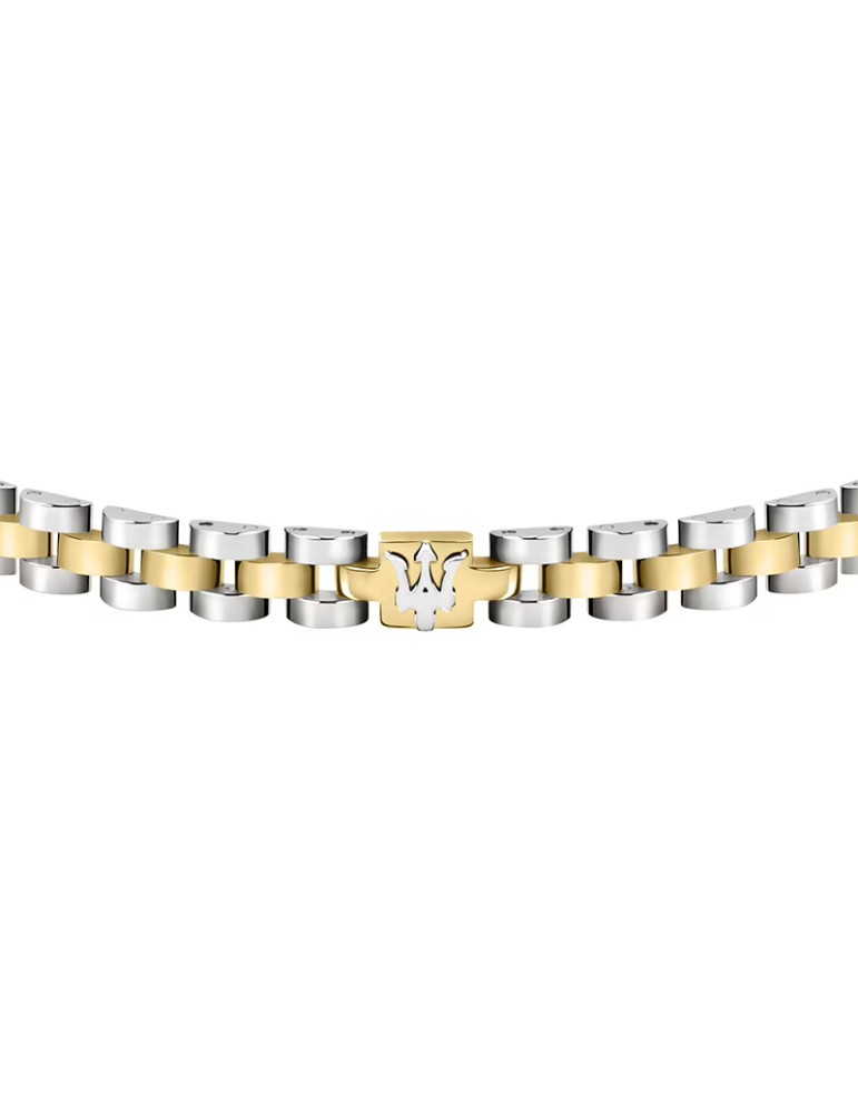 Bracciale Maserati - Jewels - Maglie Centrali PVD Gold - JM320AST09
