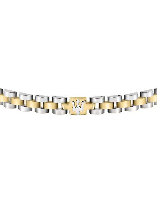 Maserati Bracelet - Jewels - PVD Gold Central Links - JM320AST09