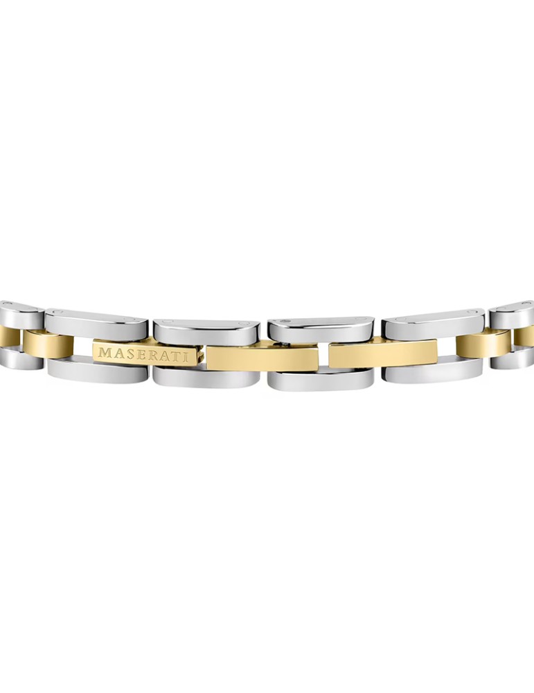 Bracciale Maserati - Jewels - Maglie Centrali PVD Gold - JM320AST09