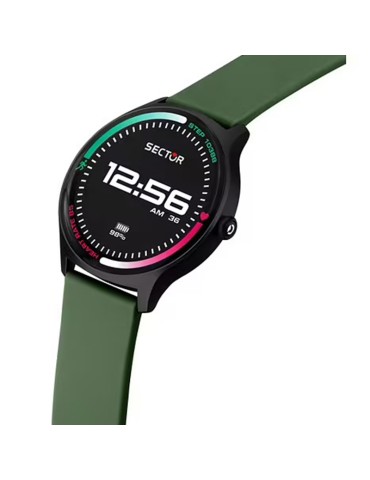 Orologio Smartwatch Sector - S-06 - 51,00 x 45,00mm -Verde-R3251551003 2