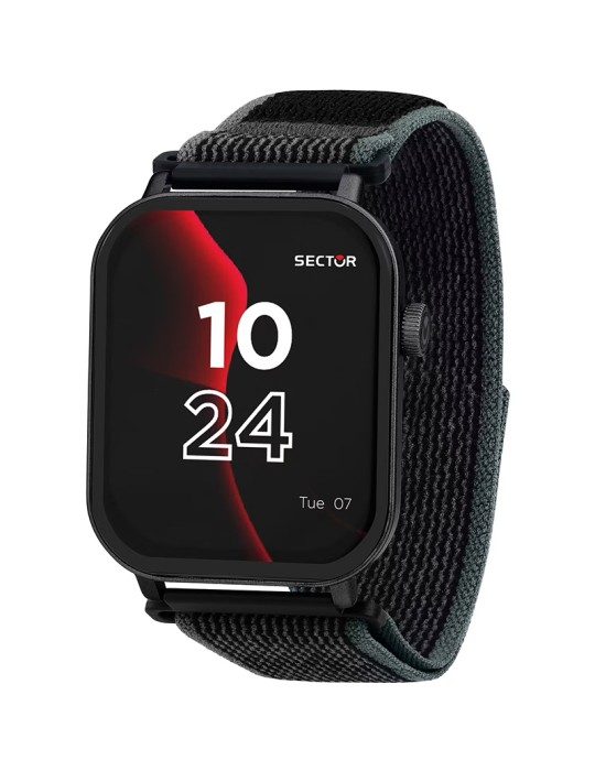 Sector Smartwatch Watch - S-07 - 38 mm - Black - Nylon - R3251552004