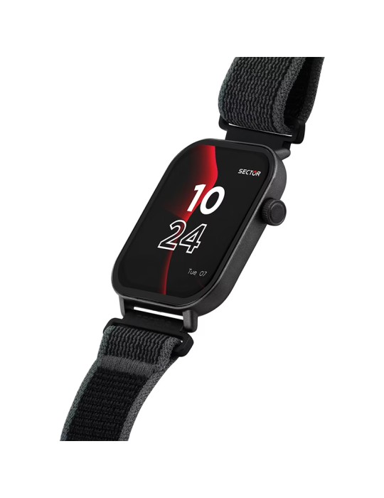 Sector Smartwatch Watch - S-07 - 38 mm - Black - Nylon - R3251552004