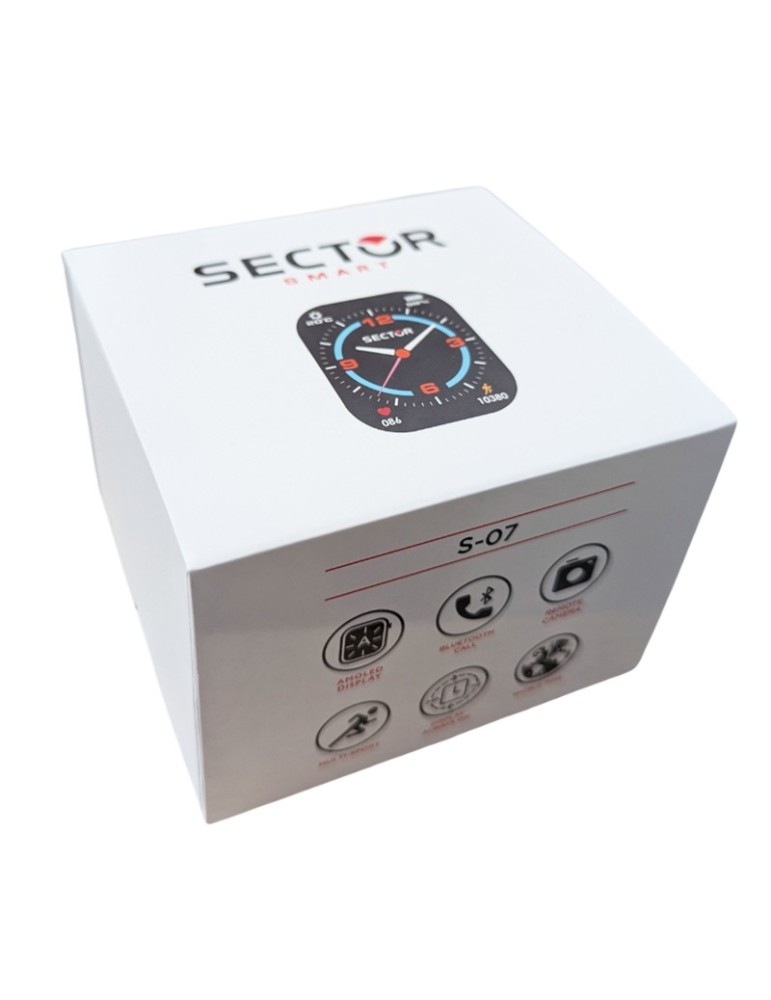 Sector Smartwatch Watch - S-07 - 38 mm - Black - Nylon - R3251552004