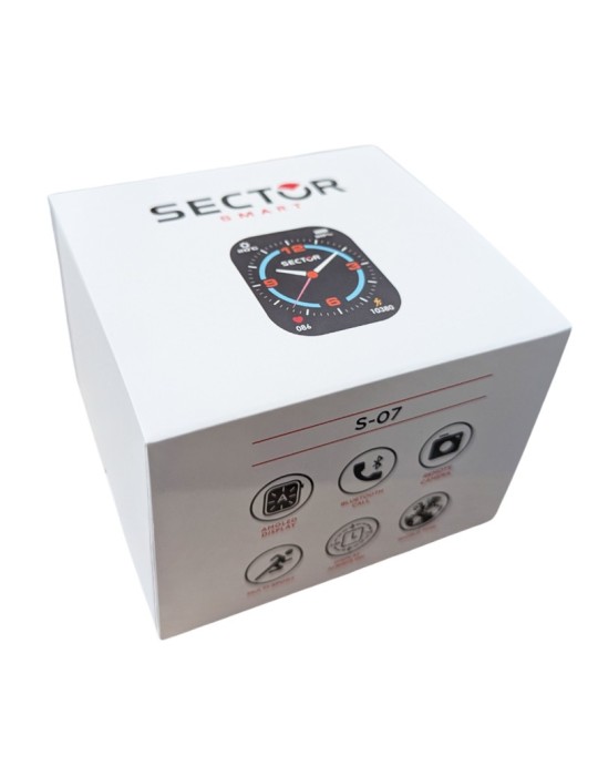 Sector Smartwatch Watch - S-07 - 38 mm - Black - Nylon - R3251552004