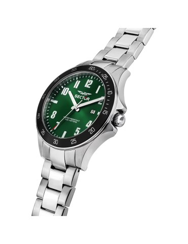 Orologio Sector - 230 - Tempo e Data - Silver - 43mm-Verde-R3253161056 2