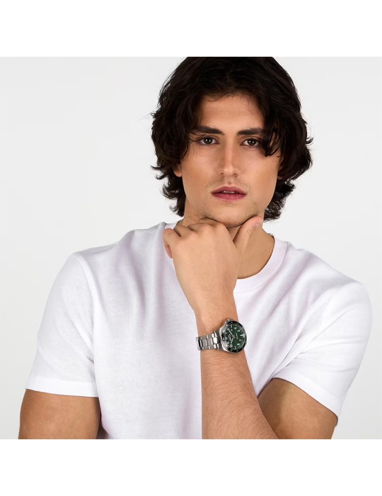Orologio Sector - 230 - Tempo e Data - Silver - 43mm-Verde-R3253161056