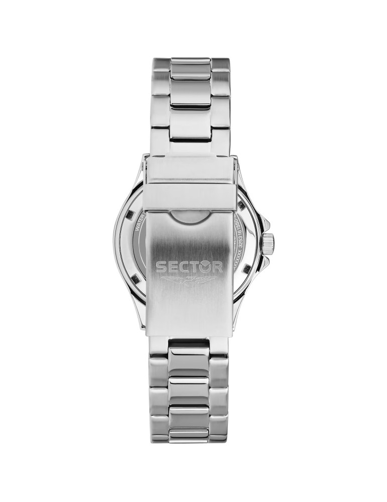 Orologio Sector - 230 - Tempo e Data - Silver - 35mm - Blu-R3253161547