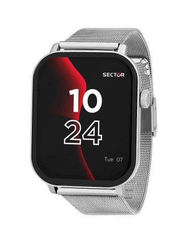Sector Smartwatch Watch - S-07 - 38mm - Silver Steel -R3253552002
