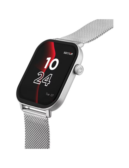 Sector Smartwatch Watch - S-07 - 38mm - Silver Steel -R3253552002
