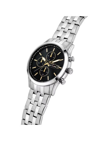 Orologio Sector - 660 - Silver - 41mm - Nero-Dettagli Gold-R3273617004 2