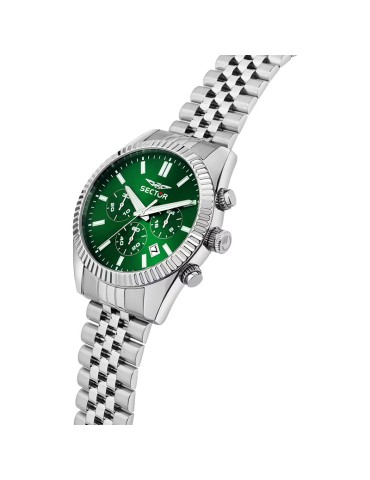Sector Watch - 240 - Chronograph - Silver - 41mm - Green-R3273640004 2