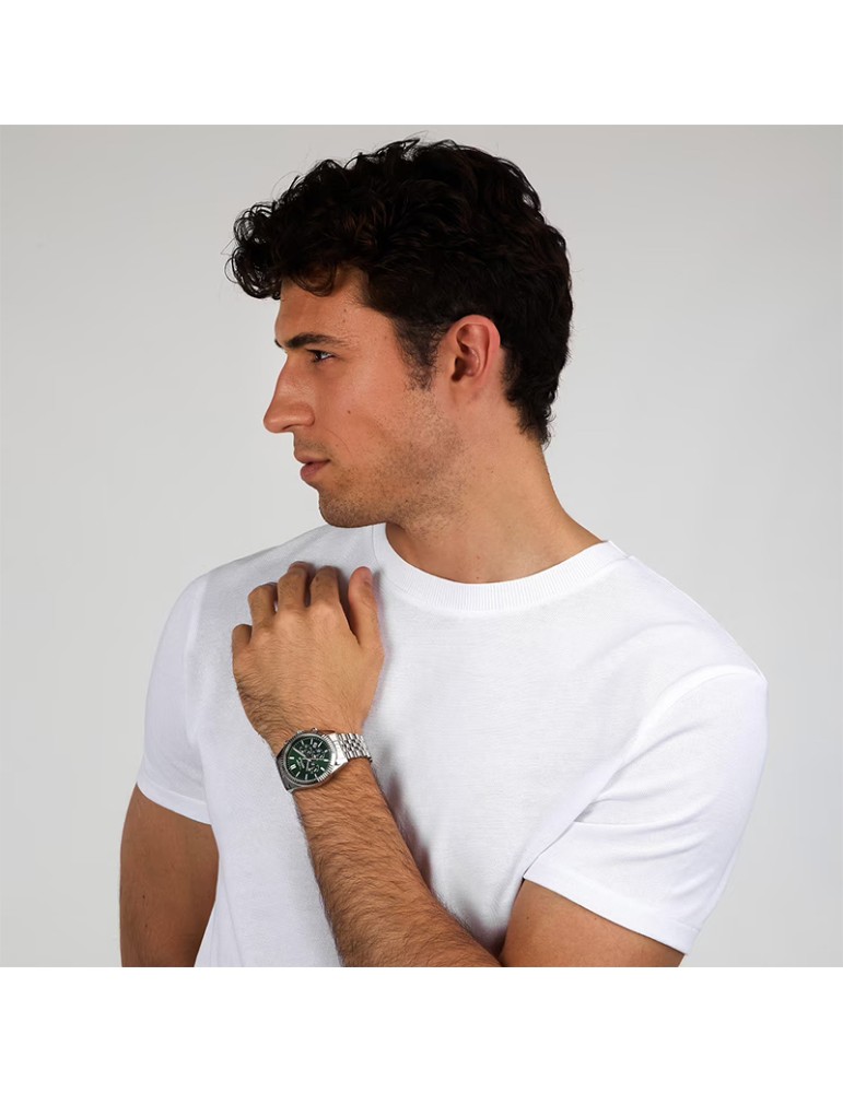 Sector Watch - 240 - Chronograph - Silver - 41mm - Green-R3273640004