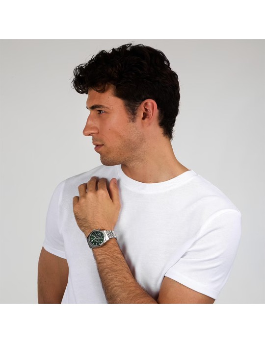 Sector Watch - 240 - Chronograph - Silver - 41mm - Green-R3273640004