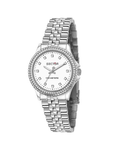 Sector Watch - 230 - Silver - 32mm - White - Crystals-R3253161538
