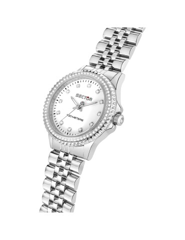 Sector Watch - 230 - Silver - 32mm - White - Crystals-R3253161538 2