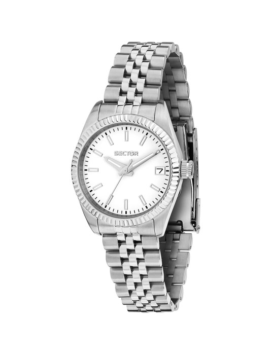 Orologio Sector - 240 - Silver - 32mm - Bianco - R3253240514