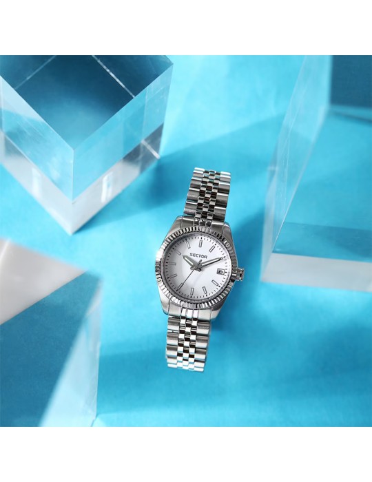 Orologio Sector - 240 - Silver - 32mm - Bianco - R3253240514