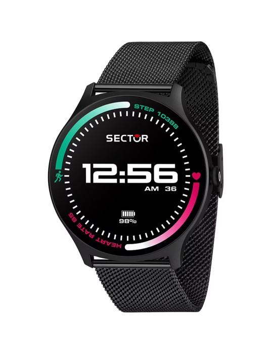 Sector Smartwatch Watch - S-06 - 51,00 x 45,00mm - Black-R3253551001