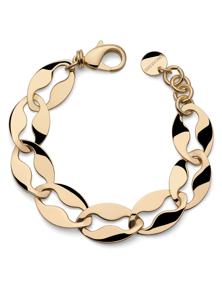 Unoaerre Bracelet - Golden Bronze - Flat Marine Link - 16EXB0104G