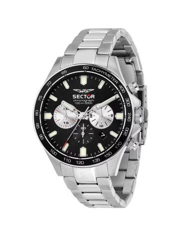 Sector Watch - 230 - Silver-43mm-Black-Counters Silver-R3273661050