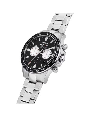 Sector Watch - 230 - Silver-43mm-Black-Counters Silver-R3273661050 2