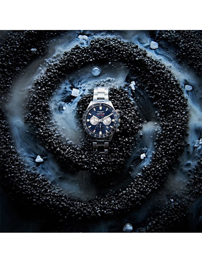 Sector Watch - 230 - Silver - 43mm - Blue - Counters Silver-R3273661051