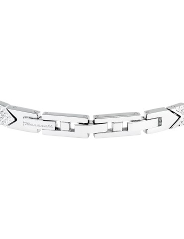 Bracciale Maserati - Iconic - Acciaio 316L - Tridente Blu -JM225AVD90 2