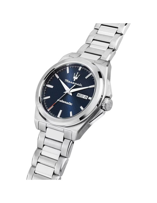 Maserati Watch - Speed - Automatic -Silver-41mm-Blue-R8823152002