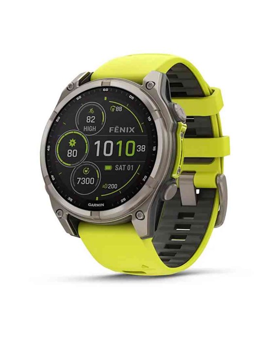 Garmin Smartwatch - Fēnix® 8 47mm - Solar - Sapphire Yellow - 0