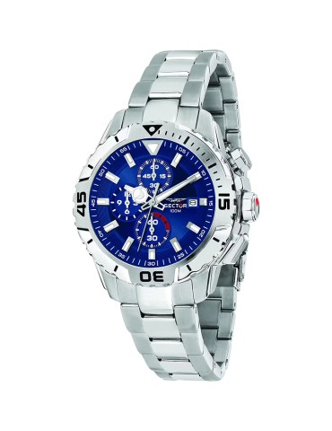 Sector Watch - Legend - Chronograph - Silver - 43mm -Blue -R3273735003