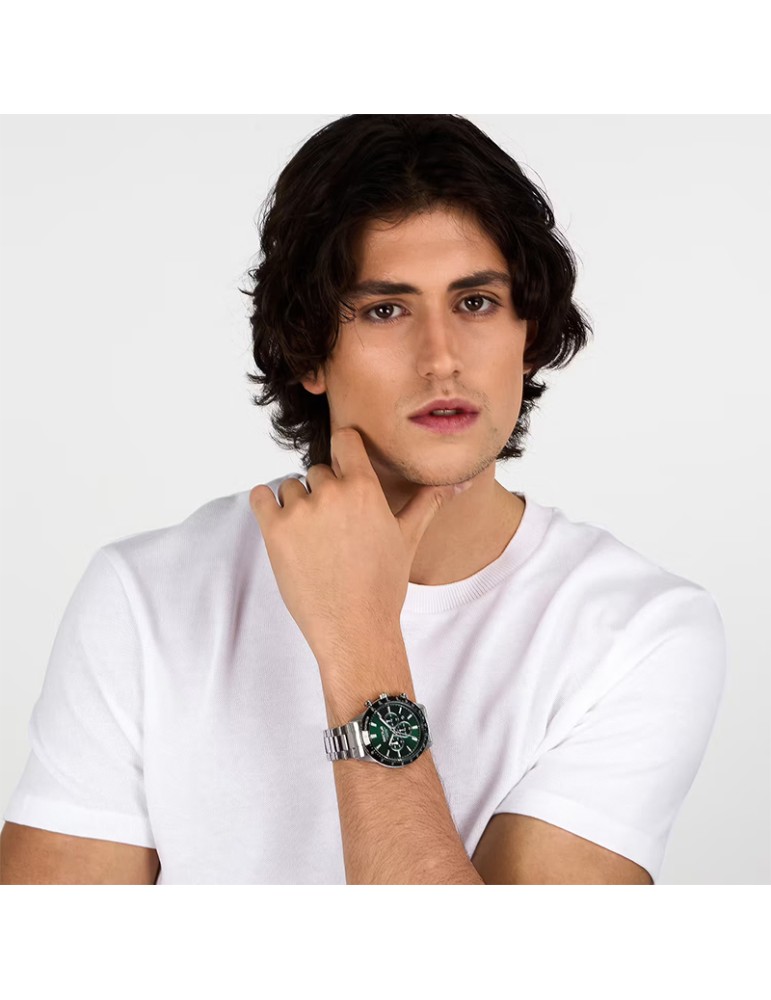 Sector watch - 270 - Chronograph - Silver - 45mm -verde -R3273778007