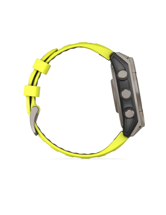 Garmin Smartwatch - Fēnix® 8 47mm - Solar - Sapphire Yellow - 0