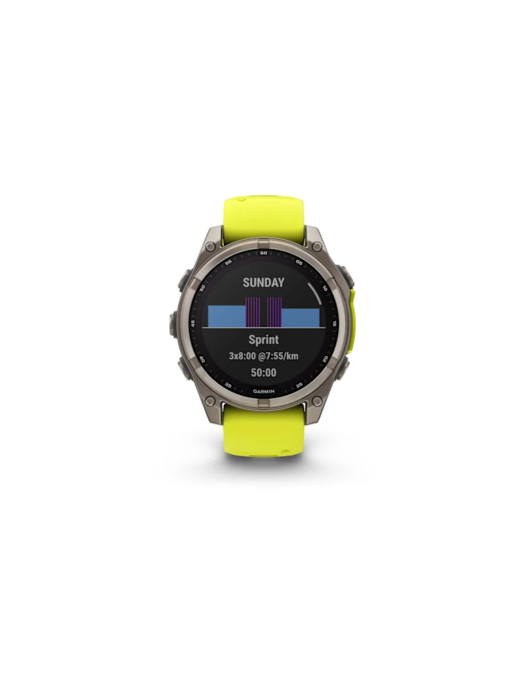 Garmin Smartwatch - Fēnix® 8 47mm - Solar - Sapphire Yellow - 0