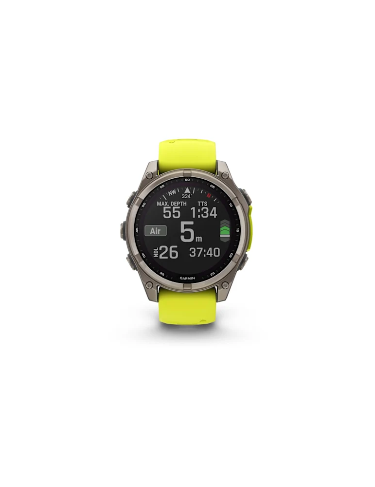 Garmin Smartwatch - Fēnix® 8 47mm - Solar - Sapphire Yellow - 0