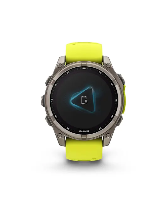 Garmin Smartwatch - Fēnix® 8 47mm - Solar - Sapphire Yellow - 0