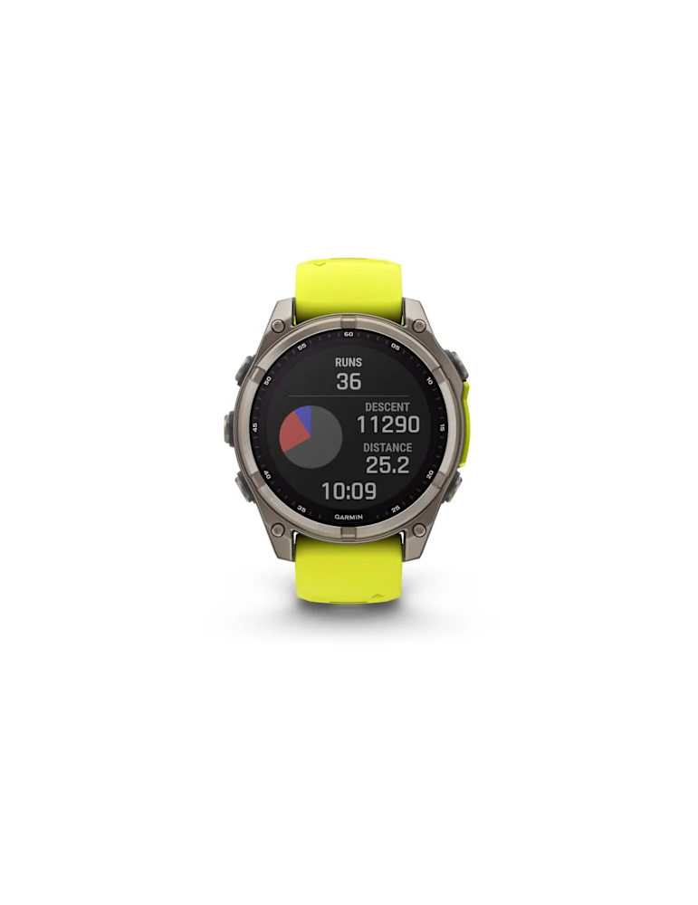 Garmin Smartwatch - Fēnix® 8 47mm - Solar - Sapphire Yellow - 0