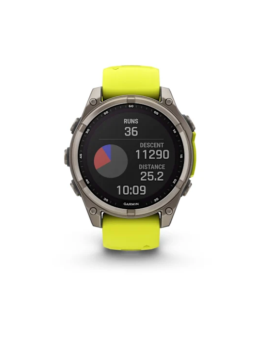 Garmin Smartwatch - Fēnix® 8 47mm - Solar - Sapphire Yellow - 0