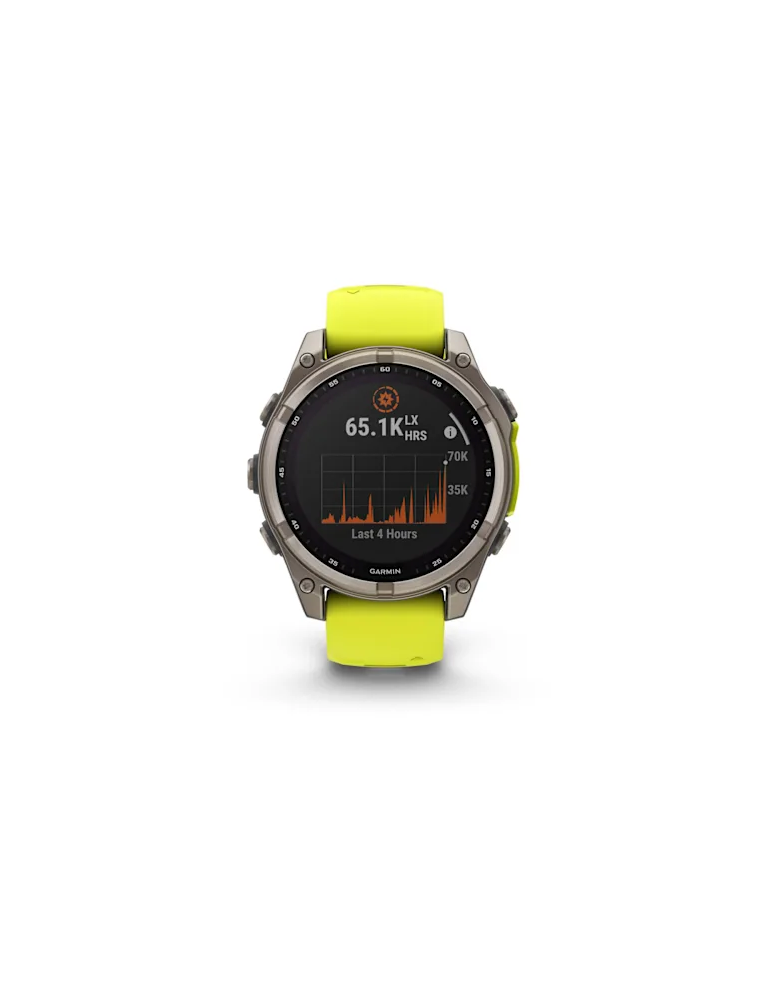 Garmin Smartwatch - Fēnix® 8 47mm - Solar - Sapphire Yellow - 0