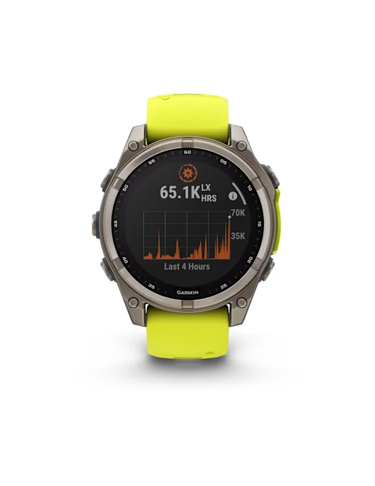 Garmin Smartwatch - Fēnix® 8 47mm - Solar - Sapphire Yellow - 0