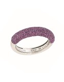 Pesavento Ring - Polvere di Sogni in 925% Silver with Purple Provence Dust - 0