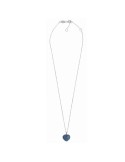 Pesavento Necklace - Polvere di Sogni in 925% Silver with Heart Pendant Polvere Blu Santorini - 0