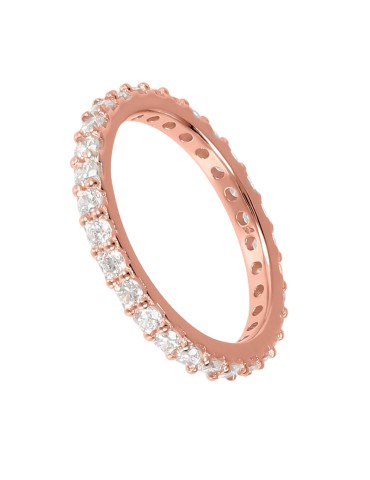 Anello Bronzallure - Rose Gold-Cubic Zirconia-Misura 10-WSBZ01993.W-10