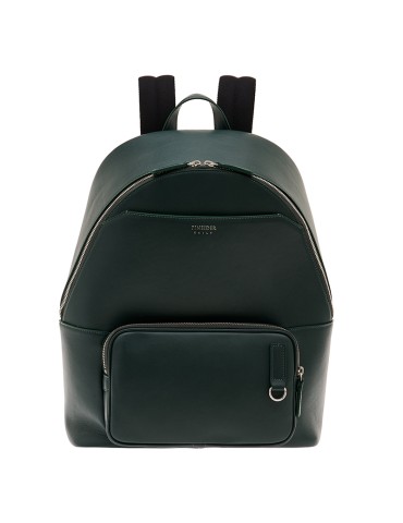 Pineider Backpack - Daily East - Smooth Calfskin Green -PSL006327