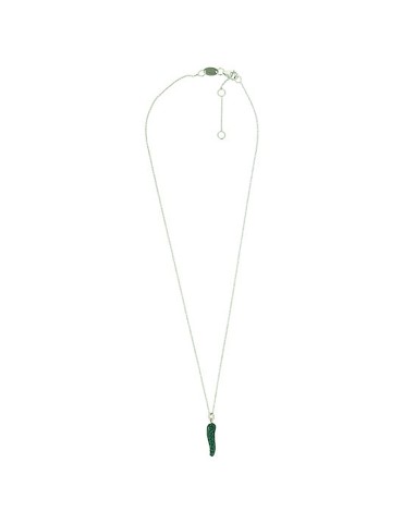 Collana Pesavento - Polvere di Sogni in Argento 925% con Ciondolo Corno Polvere Verde Amazzonia - WPSCE099
